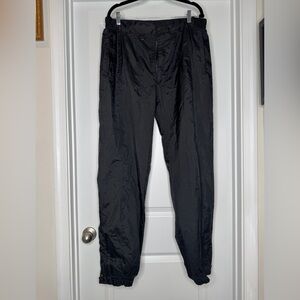 Vintage DownHill Racer Men’s Black Snow Ski Pants, Sz X-Large